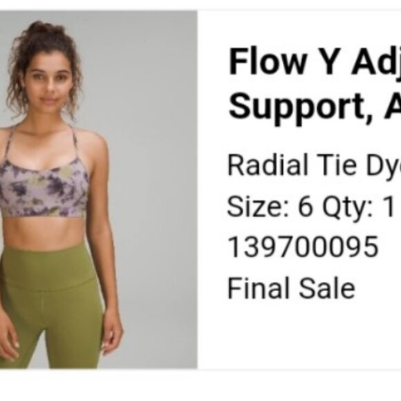 Lululemon Flow Y Nulu Bra *Light Support, A–C Cups - Picture 16 of 16